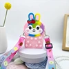Cute Rabbit Silicone Bag Bunny Shoulder Bag Jelly Storage Bag Push Pop Bubble Purse Easter Coin Purse for Girls Kids Pop it Bag 4