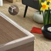 1pc Silicone Soft Corner Protectors With Pre-Taped Strong Adhesive To Shield Sharp Corners Of Cabinets Tables & Drawers 4