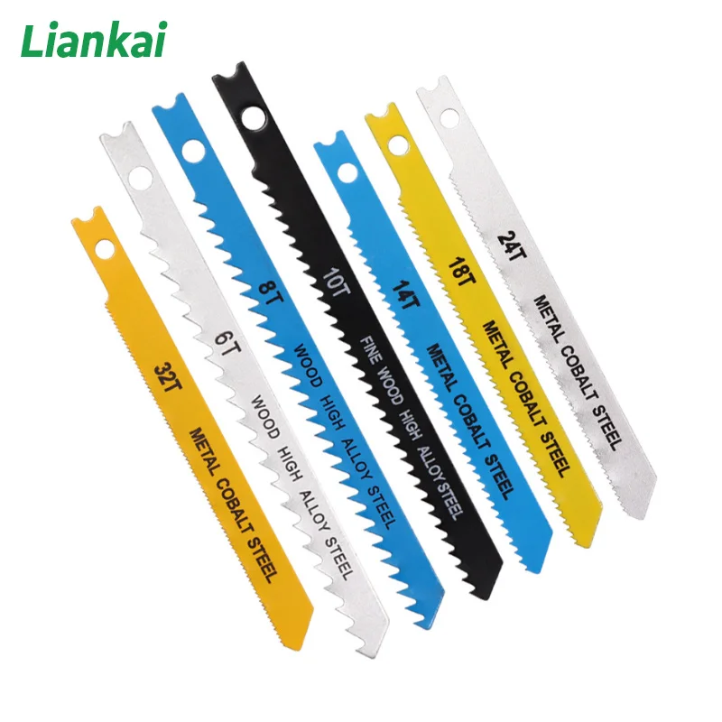 1pcs UShank Jig Saw Blade Set Assorted Metal Steel Jigsaw Blade