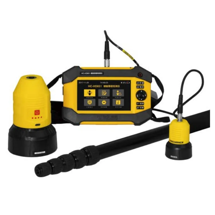 

HC-HD851 Portable Floor thickness detector Digital Concrete Wall Thickness Tester