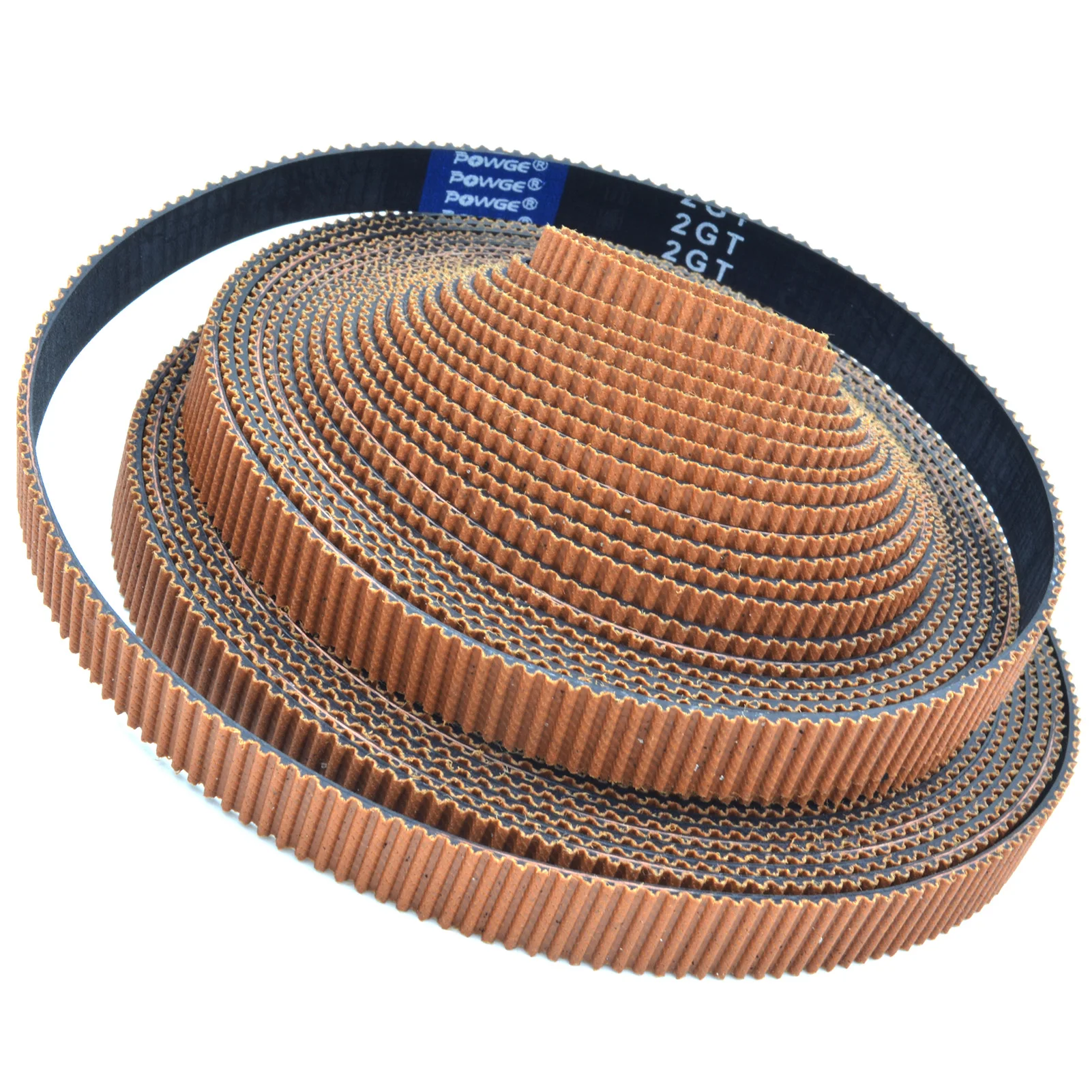 GT 2GT Open Timing belt Width 6mm 9mm RF EPDM Rubber Samll Backlash low dust vibration VORON Creality 3D Printer 5Meters
