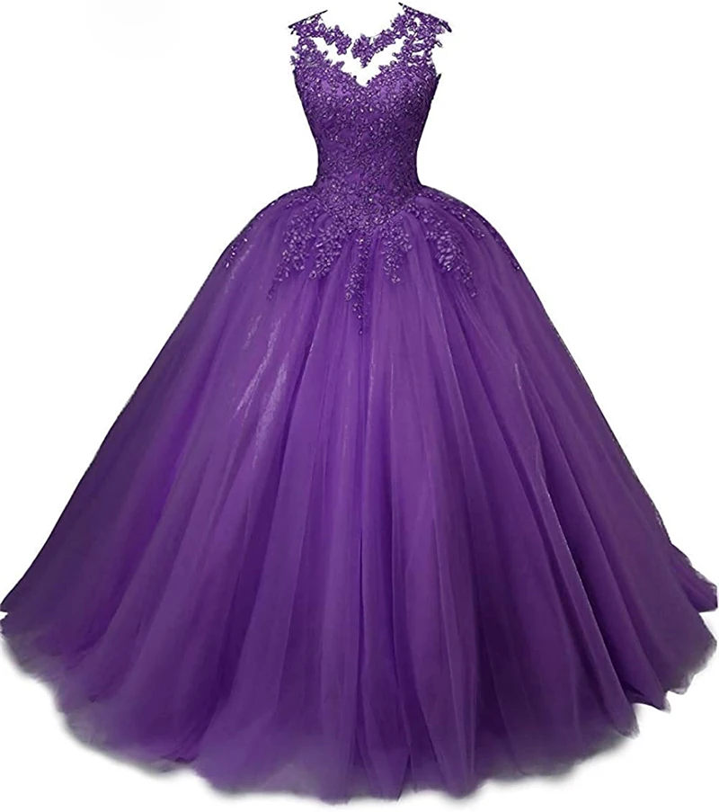 Ball Gown Quinceanera Dresses Applique Sequins Women Prom Evening Party Gowns Birthday Princess Graduation Vestido quinceanera dresses