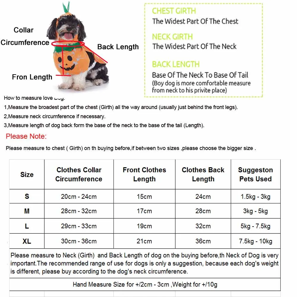 Halloween Pet Costume with Hat 6
