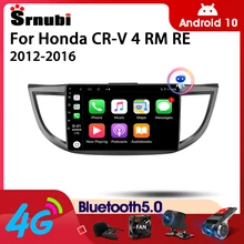 

Srnubi Android 10 Car Radio For Honda CR-V 4 RM RE 2012-2016 Multimedia Video Player 2 Din GPS Navigation Carplay DVD Head unit