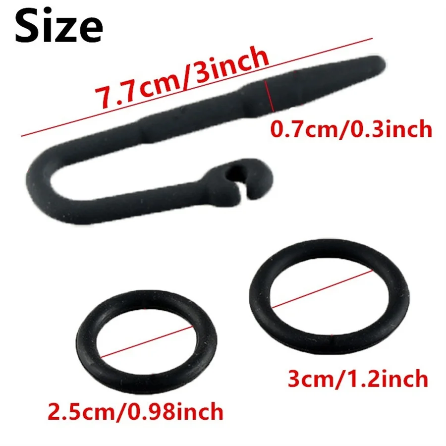 Silicone Urethral Catheter Dilator Sounding Urethral Plug Glans Ring Prostate Glans Stimulation Penis Plug Sex Toys For Men