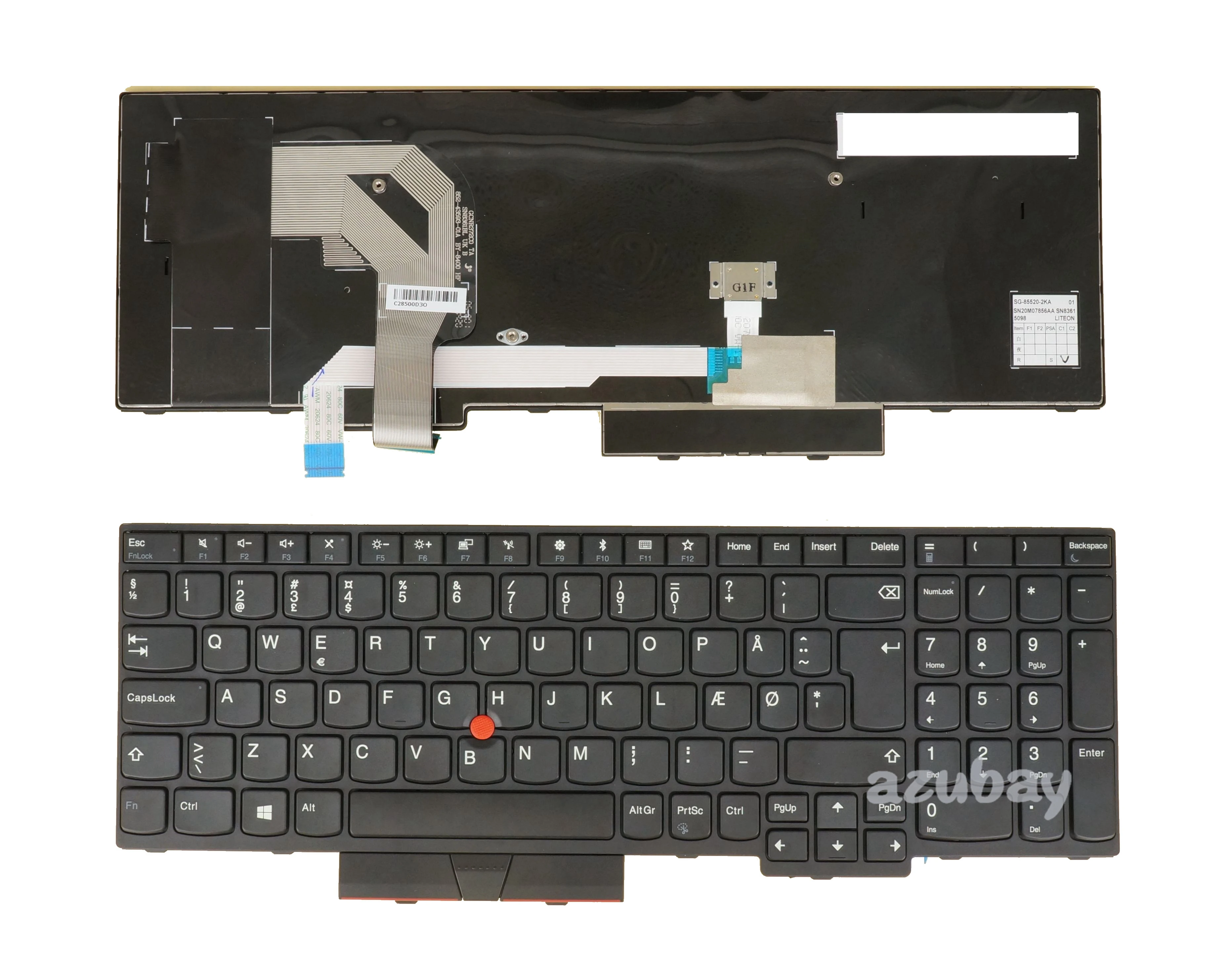 Teclado para Notebook para Lenovo Thinkpad T570