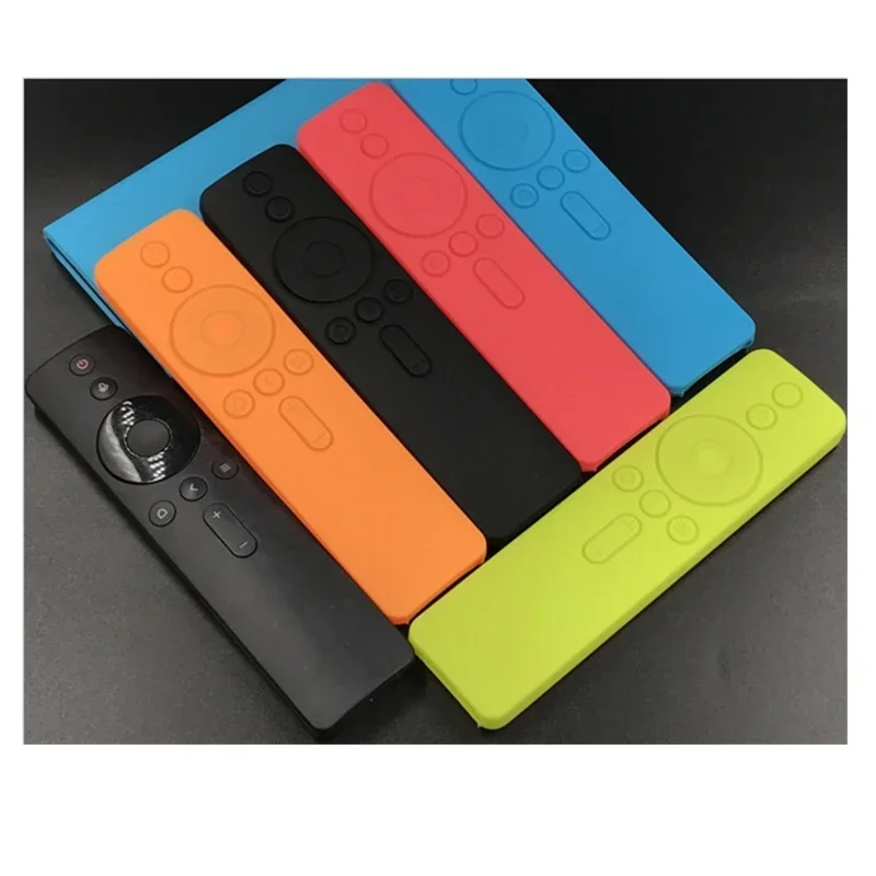 Silicone Remote Control Cover Case for Xiaomi TV Mi Box Candy Color Dustproof Sleeve for Mi TV Set-top Box Remote Control Cover