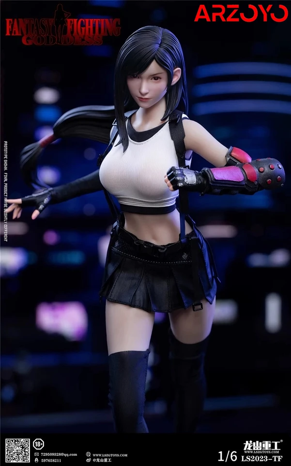 VStoys 1/6 ティファ ファンタジーの女神ティファのアクションフィギュア,収集可能な