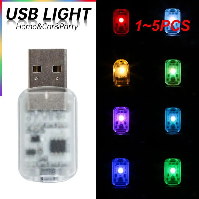 

Автомобильный мини USB светодиодный сенсорный переключатель, 1 ~ 5 шт.