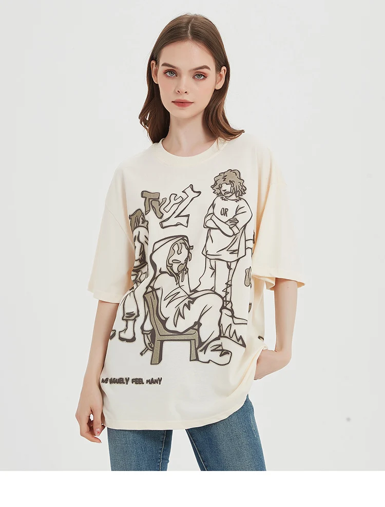 Unisex Streetwear Summer T shirts - true deals club