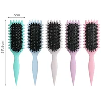Salon Styling Curly Hair Styling Brush Curl Hair Brush for Combing and Shaping Men's and Women's Curls Reduce Pulling Tools 6