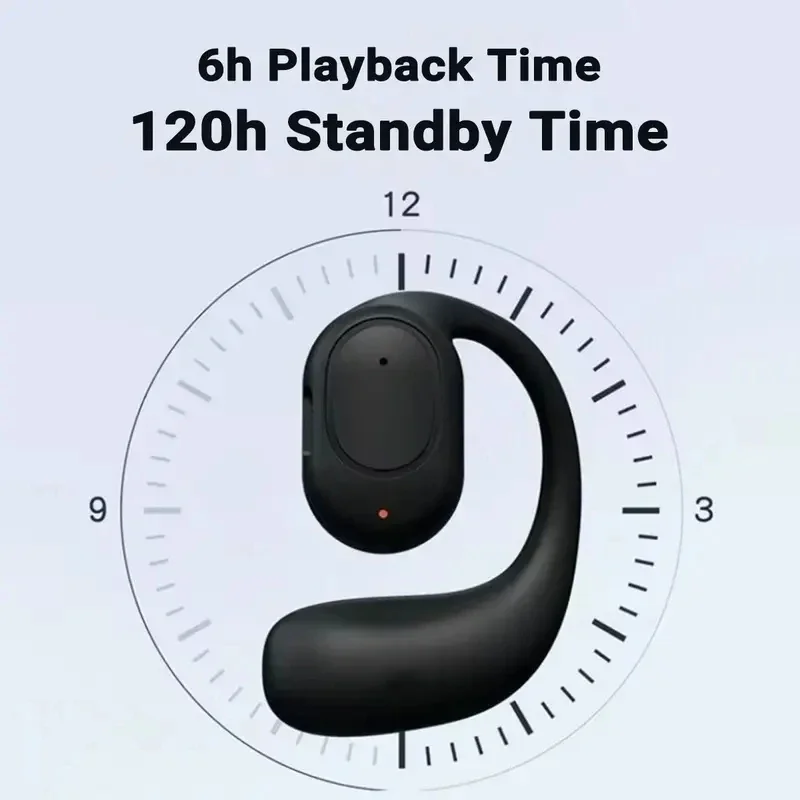 Universal Bluetooth 5.4 Wireless Earphones with Mic for Sport, Business, and Music - Enhanced Stereo Sound