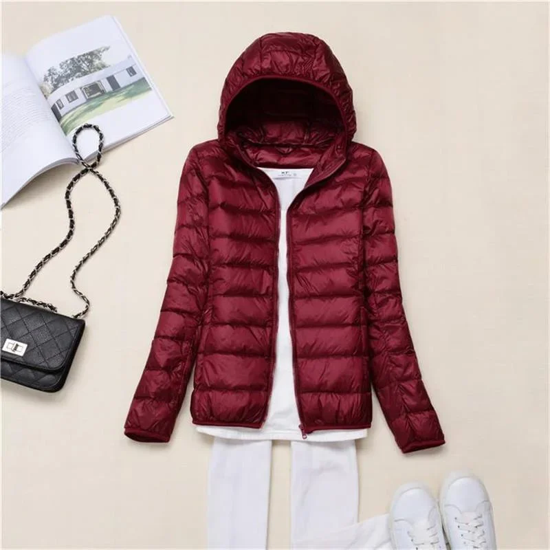 Lightweight Velvet Cotton Short Sleeve Women Hat Autumn Winter Slim Thin Women Clothes Lightweight Jacket