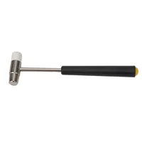 Small Hammer Repair Tool DIY Metal Rubber Hammer Double Head For Repair Watch Woodworking Puncher Iron Escape Jewelry Craft DIY 1