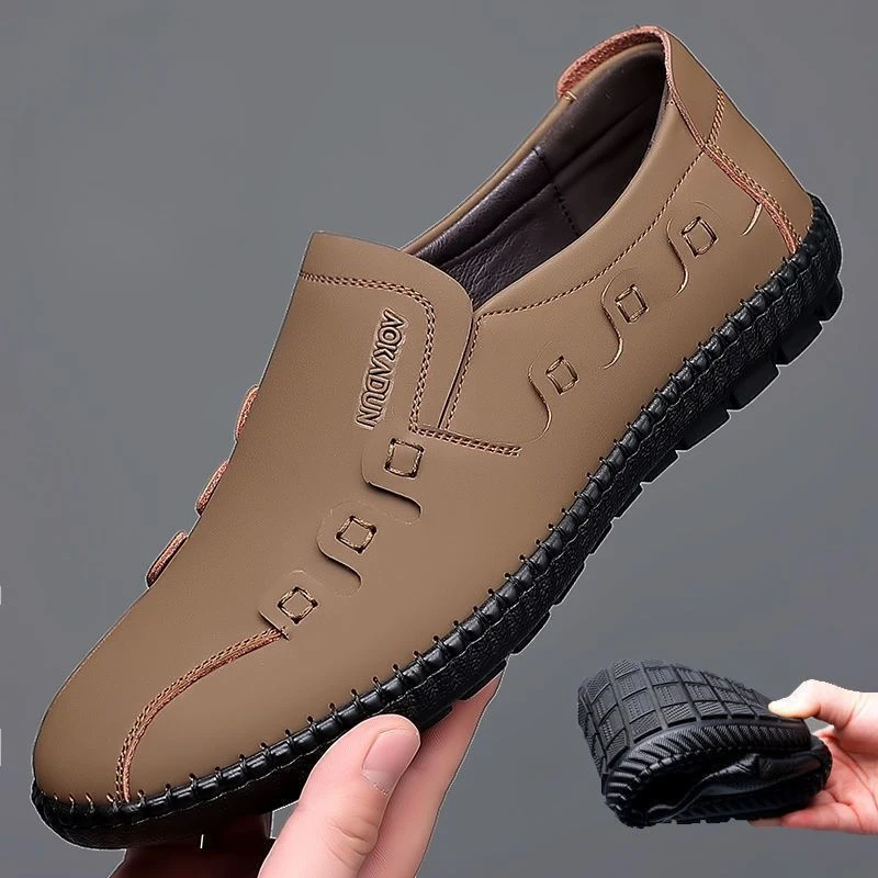 

Fashion Low Price Casual Designer Loafers Shoes Tenis Masculino Men's Leather Shoes Outdoor Walking Driving Shoes Free Shipping