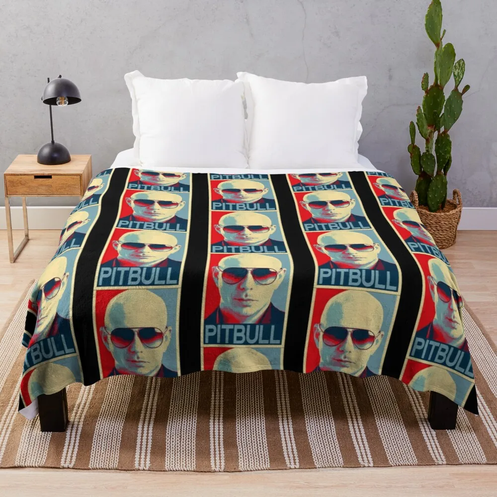 

UNIQUE - PitbullThrow Blanket Blanket With Fur Summer Blanket