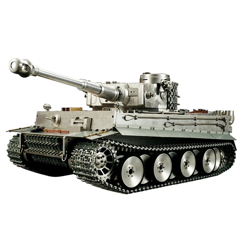 

Heng Long 1/16 1/8 1/6 Full Metal Giant Large Tank German Tiger Electric Remoted Aluminum Alloy TOUCAN Model 2.4G M1A2 Chariot