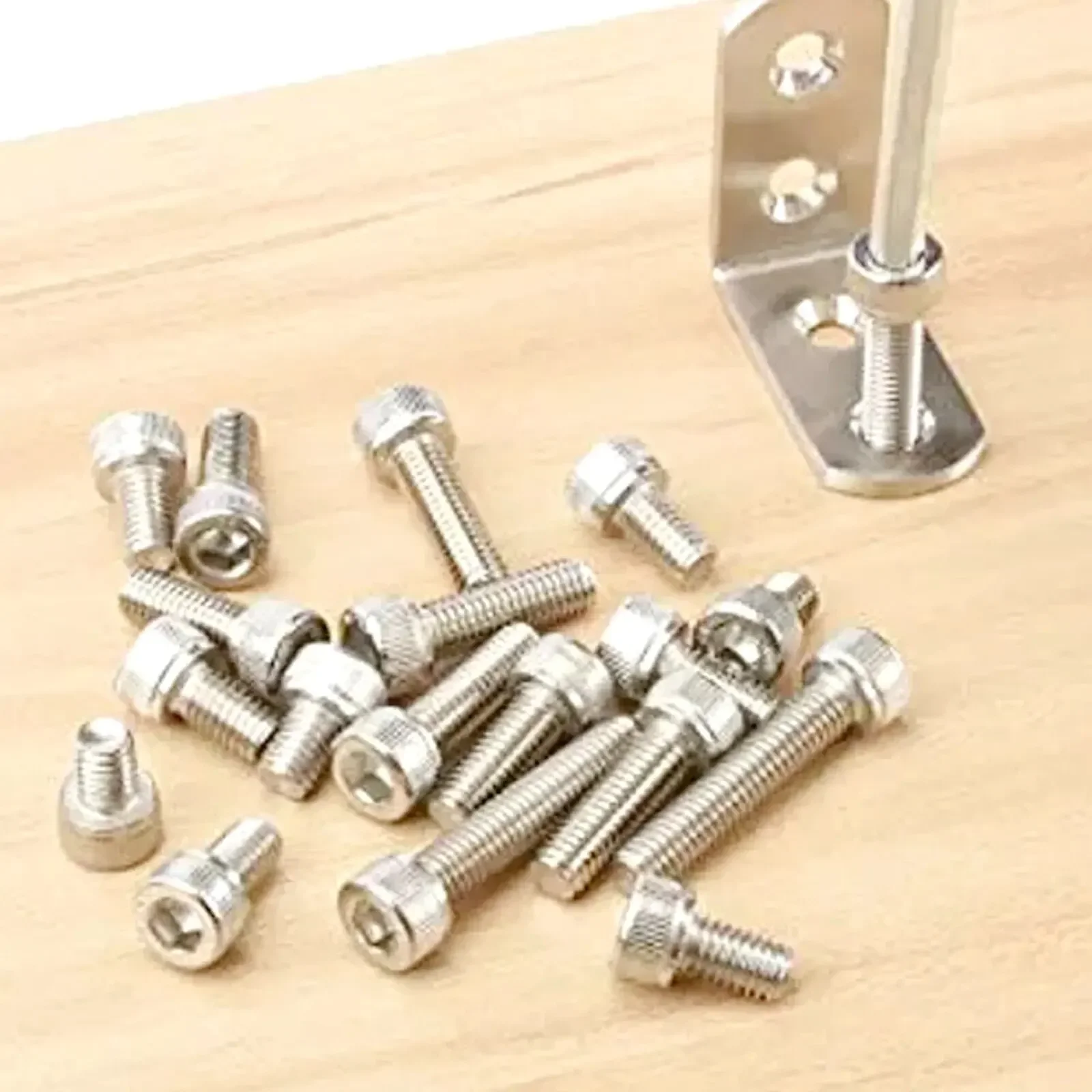 Hex Head Screw And Nut Set M3 Stainless Steel Screw Series For Small DIY Repair Projects 150PCS,screw bolt nut set,stainless steel screws,hex nuts assortment kit