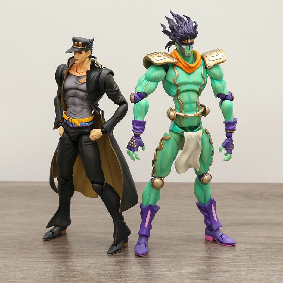 

BIG Size JoJo Star Platinum Jotaro Kujo PVC Action Figure Toy Anime Figurine Collectible Model Toy