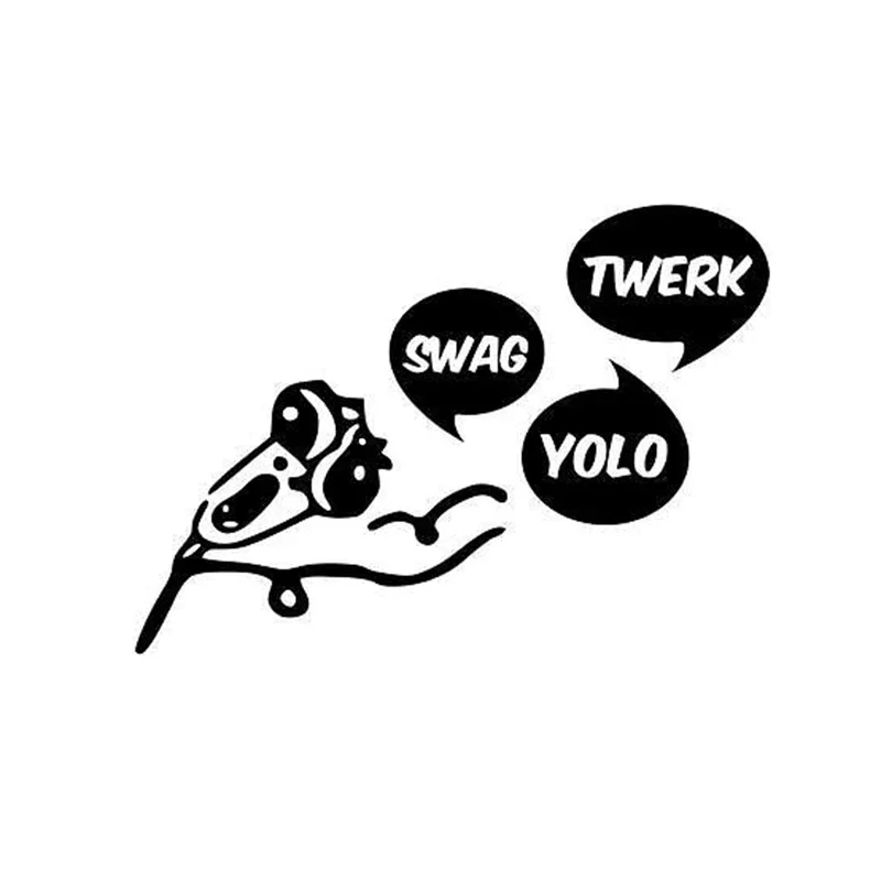 

Автомобильная наклейка Swag Twerk Yolo для грузовика, окна, креативные автомобильные аксессуары, мотоциклетный шлем, Стайлинг автомобиля, виниловые наклейки для кузова,