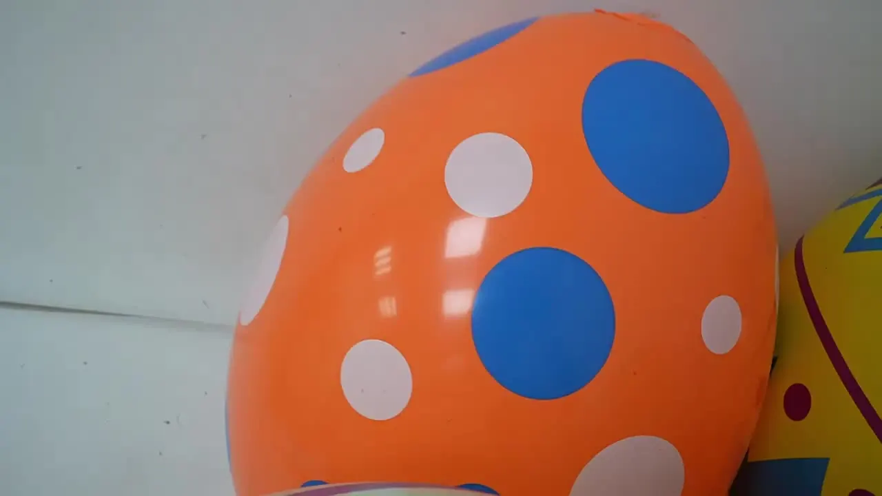 Надувное пасхальное яйцо ПВХ 35x27 см