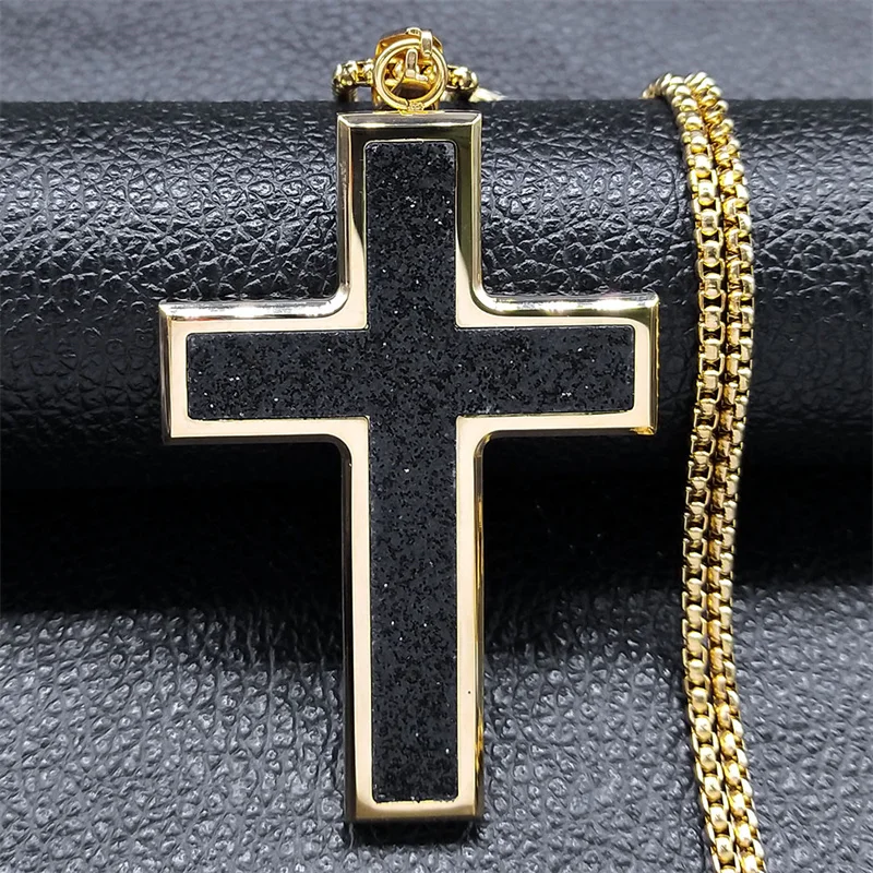 Vintage Chanel Gold Plated Lion Cross Pendant Necklace in 2023