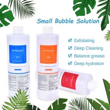 3pcs/Lot 1200ML Hydra Liquid Face Serum Facial Aqua Peel Solution AS1 SA2 AO3 For Beauty Machine SkinCare Deep Cleaning 1