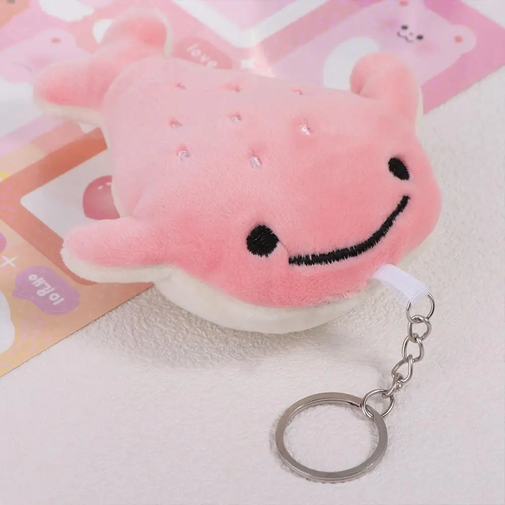Cute Soft Animal Whale Doll Plush Mobile Phone Bag Pendant Cartoon Keychain Lovely Girl Children's Gift