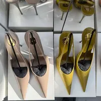 Sandales creuses simples à dos pointu pour femmes, chaussures de Banquet polyvalentes, mode européenne et américaine, nouvelle collection printemps et été 2026 3