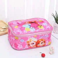 Disney cartoon cars Stitch cute lunch box bag frozen barbecue handbag Outdoor  tote bag 2