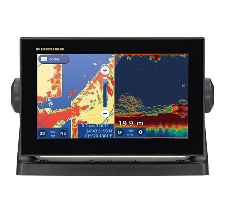 GP-1971F GPS/WAAS CHART PLOTTER With Built-in CHIRP FISH FINDER