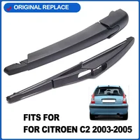 Car Wiper Blade For Citroen C2 2003-2005 Rear Back Windshield Windscreen Rear Wiper 295mm+Arm 265mm Car Accessories 1
