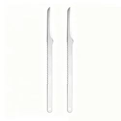 Deluxe Foot Care Kit: Professional Double - Sided Foot Scrapers (2 pcs)