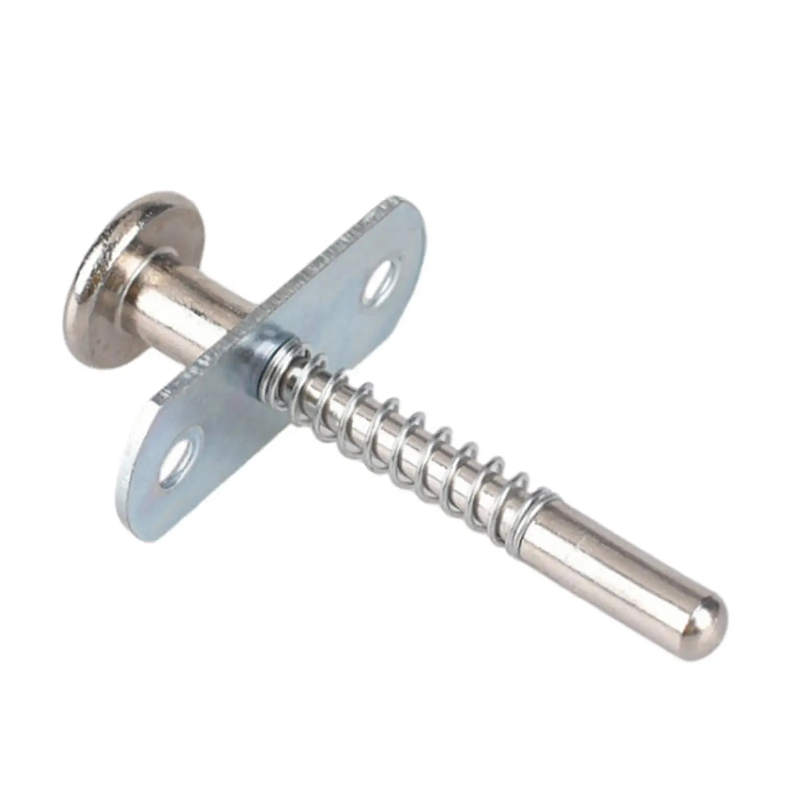 Spring Loaded Latch Pin Durable Multifunctional Replacement Hardware Steel Plunger for Small Bed Window Screen Cabinet Supplies