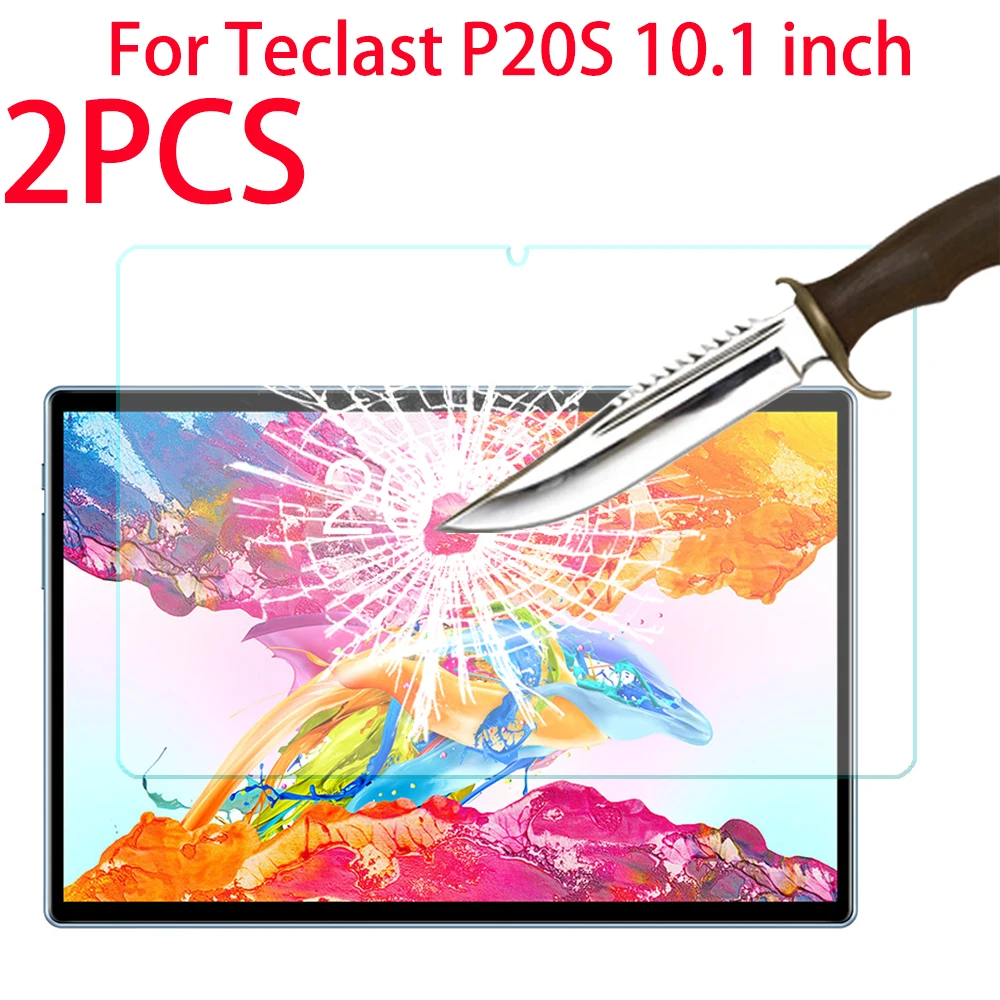 

2 упаковки протектор экрана из закаленного стекла для Teclast P20S 10,1-дюймовая Защитная пленка для планшета Teclast P20S 10.1 стеклянная защита