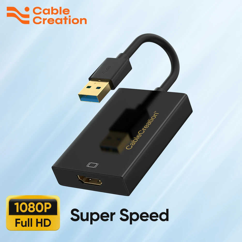 CableCreation HD 1080P@ 60Hz USB To HDMI-Compatible
