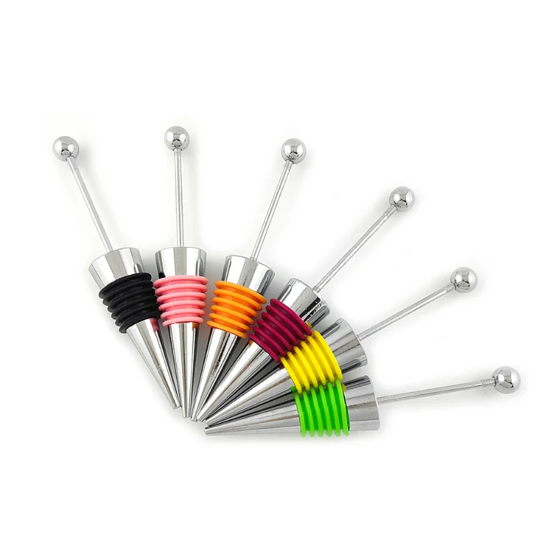 DIYWineBottleStopperBlankMakingKitsBeadDecoratedBar