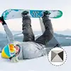 18 Pieces Set Snowboard Stomp Pad Anti-skid Sticker DIYs Snowboard Sticker Anti Skidding Ski Snowboard Grip Pad Resistance 3