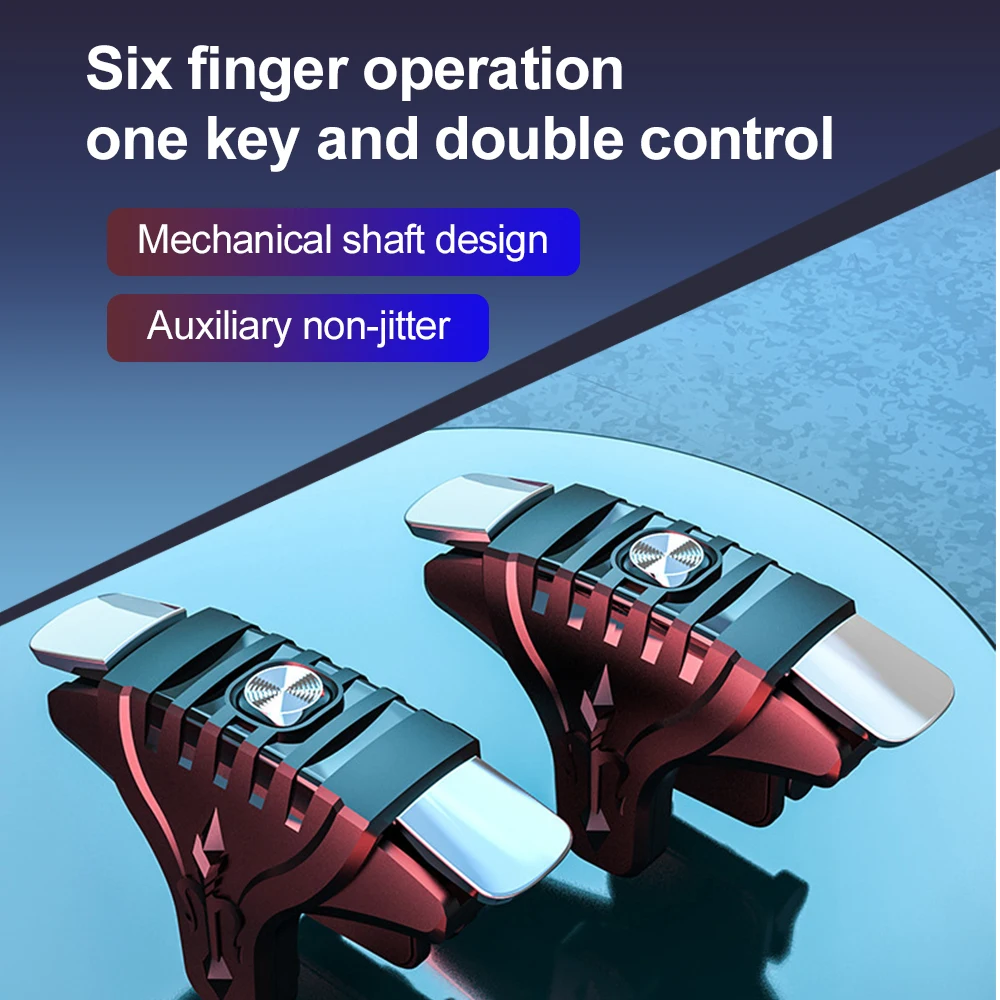 PUBG Mobile Game Controller Gamepad Trigger Aim Shoot Button L1R1 Shooter Joystick For IPhone Xiaomi Samsung Huawei Smart Phone