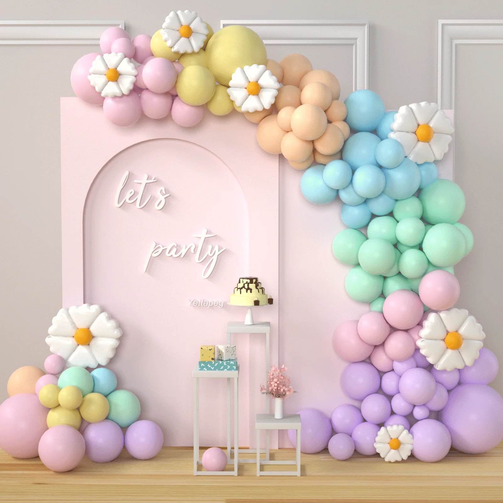 

Latex Balloon Garland Arch Kit Happy Birthday Party Decor Kids Baby Shower Girl Latex Balloon Chain Wedding Supplies Decoration