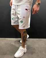 2024 Summer Men Cargo Shorts Jogging Gym Fitness Casual Embroidery Short Pants Street Trend Cargo Short Men 2