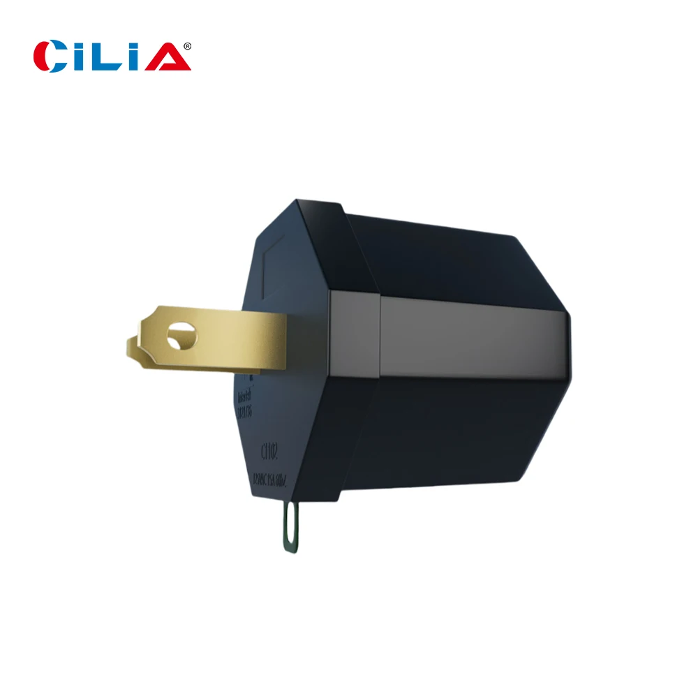3-Prong to 2-Prong Outlet Adapter 3 Pin to 2 Pin Grounding Converter Socket Wall Outlet Plug 2/4 Pack