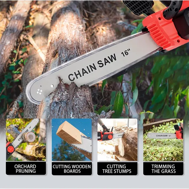 목재 작업 혁명을 위한 강력하고 정밀한 Hormy 브러시리스 전기 전기톱