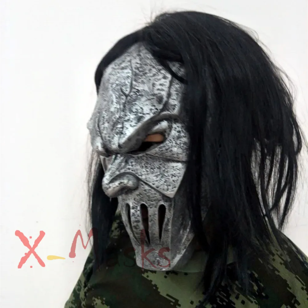 lipknot mask Mick costume Latex Corey Taylor masks Dulex DJ Star Cosplay Halloween Costume accessories mascara hat toys man