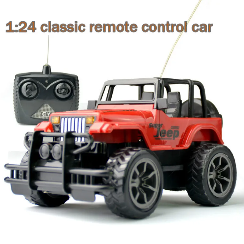 124 Rc Car Road Vehicle Suv Jeep Offroad Vehicle 1/16 Radio Control