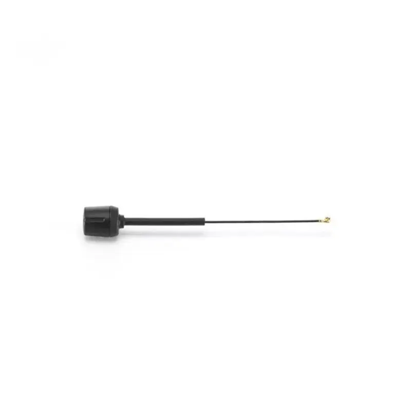 Antenne X12A posée sur une surface plane, montrant sa finition mate et sa forme compacte pour drone FPV.