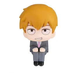 Anime Mob Psycho 100 Reigen Arataka Kawaii Sitting Figure - Palm Series Collectible Toy Ornament (A Yellow)