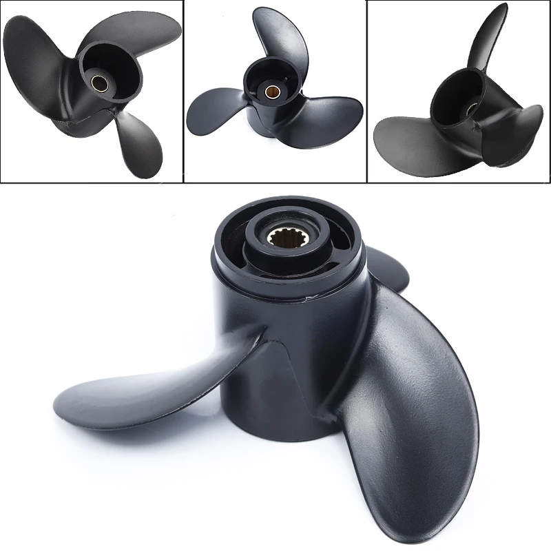 7.8 Inch Aluminum Alloy Outboard Propeller For Tohatsu Nissan Mercury 4-6HP 3R1W64516-0 Outboard Propeller Boat Parts marine propeller