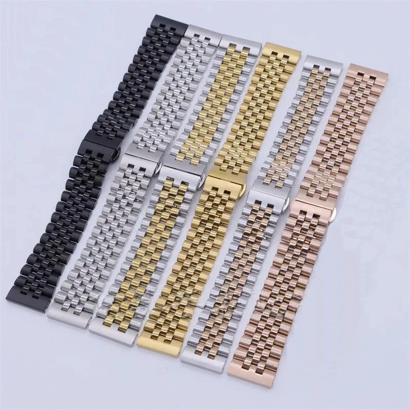 Premium High-Quality 316 Stainless Steel Solid Watch Band Strap
