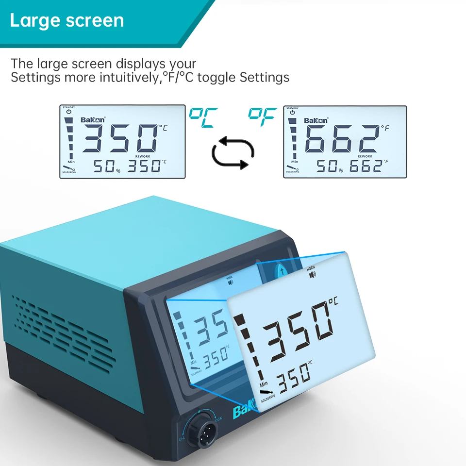 Soldering Tool Soldering Station Welding Tool Bakon Soldering Station C210 for Electronic Phone Repairs